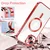 Luxury Crystal MagSafe futrola za Apple iPhone 15 - Crna KP38098