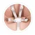 ECO TOYS Hranilica za bebe 2u1, Roze