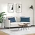 Jastučići za sofu 2 pcs Plava 80 x 40 cm tkanina