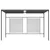 VIDAXL paviljon z zložljivo streho (4x3x2.3m), 180g/m2
