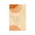Plakat krogi in linije Peach Fuzz - 40x60 white