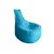 Atelier del Sofa Lazy bag Tirkizni