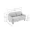 Atelier del Sofa Dvosed Robin 2, Svetloroze