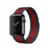 Narukvica metalik za Apple watch 42mm crno crvena