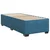 Box spring krevet s madracem plavi 90x200 cm baršunasti