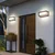 Brilagi - PARKER LED spoljašnje zidno svetlo sa senzorom LED/12W/230V, braon, IP44