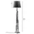 Opviq 534LUN2217 Podna lampa, Crna