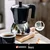Coffee maker, stainless steel, 370ml, Black - Monix