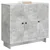 Kreveta Betonska siva 89 x 34,5 x 80 cm Konstruirano drvo