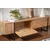 Hanah Home TV Komoda Serenity, 180x50x29.5cm, Smeđe-Crna