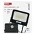 LED reflektor ZS2334B Glaro sa senz. pokreta 30W 3000lm NW crni Emos