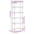 Regal za knjige sa 6 razina crni 60x30x188 cm konstruirano drvo