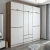 Hanah home Ormar Elina 277x253x52cm Belo-Bež