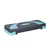 REBEL ACTIVE Step klupa za aerobik i fitnes sa 3 nivoa visine szaro-plava RBA-3225-BL