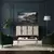 HANAH HOME Komoda Tuna 120 White Travertine Gold