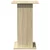 Barski stol s prostorom boja hrasta sonome 60x60x102 cm drveni