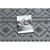 eoshop Preproga Strukturna SOLE D3852 Boho, diamantov - ravnega tkalstva siva ( - Velikost: 120x170 cm)
