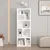 Hanah Home polica za knjige Bohem 135cm, 50 cm, bela