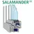 SALAMANDER  Vrata PVC za wc 100x210cm desna