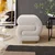 Atelier del Sofa Tabure Sally, 40x42x42cm, Krem