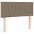 Vidaxl Box spring postelja z vzmetnico taupe 100x200 cm blago