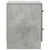 Noćni ormar s ladicama 2 pcs Betonska siva 43 x 34,5 x 44,5 cm