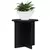 Stalak za biljke 2 pcs Crna 40 x 40 x 40 cm Konstruirano drvo