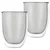 shumee Dvostenski termo kozarci za latte kavo DOUBLE 370 ml 2 kosa.
