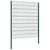 Vidaxl Ograjni panel s stebrički iz železa 867x200 cm zelen