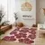 Rdeča pralna preproga 60x100 cm Red Meadow – Mila Home