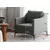 Atelier del Sofa Fotelja Nordi 80x82x93cm Siva