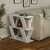 HANAH HOME Polica Lazena White