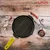 Round grill pan, 23 cm, yellow handle - LAVA brand