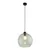 Luster na lanku CUBUS 1xE27/15W/230V crna/zadimljena zelena