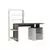 Hanah home Radni sto 146,3x73,8x60?cm Orah