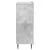 Kreveta Betonska siva 66 x 34,5 x 91,5 cm Konstruirano drvo