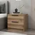 Hanah Home Noćni ormarić Kale Plus 54x40x47cm Orah