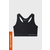 Under Armour  Sportski grudnjaci ARMOUR MID KEYHOLE BRA  Crna