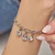 Brosway Bleščeča jeklena zapestnica z obeski Symphonia BYM191