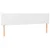 Vidaxl Box spring postelja z vzmetnico bela 200x200 cm umetno usnje