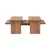 Hanah Home Klub sto Sanctuary, 110x41.5x45cm, Braon
