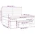 Vidaxl Box spring postelja z vzmetnico temno rjava 180x200 cm blago
