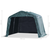 Uklonjivi šator za stoku PVC 550 g/m2 3,3 x 3,2 m tamnozeleni