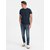 OMBRE Moška bombažna majica Classic BASIC V2 OM-TSBS-0146 temno modra MDN124273 L