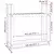 Stalak za drva za ogrjev boja meda 110x35x108,5 cm od borovine