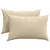 Jastučići za sofu 2 pcs Krema 60 x 40 cm tkanina