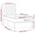 Vidaxl Box spring postelja z vzmetnico temno rjava 80x200 cm blago