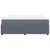 Vidaxl Box spring postelja z vzmetnico temno siva 180x200 cm žamet