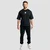 GymBeam Shaker Boxy T-shirt Black