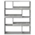 Sobna pregrada boja betona 100x33x125,5 cm konstruirano drvo